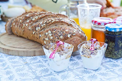 TopTableCloth 5 Foot 60 x 18 inch Silver Patterned Training Tablecloth Plastic Vinyl Table Cloth Waterproof Elastic Corner for Trade Show Seminar Conferences Table Cover Meetings Indoor Outdoor Use TopTableCloth