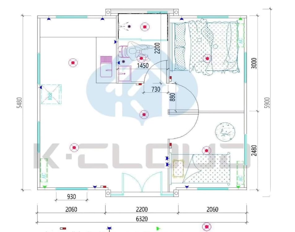 Roaming SHELTER Expandable Prefab House 19x20ft with Windows and Doors, Mobile Tiny Home for Living Room, Bedroom, Kitchen, Bathroom, Office, Playroom, Storage