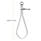 HARFINGTON Spring Joint Caliper 12 inch / 300mm Adjustable Spring Outside Caliper with Solid Nut for Wood Turning Lathe Work HARFINGTON