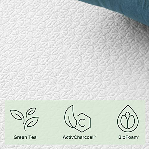 ZINUS 8 Inch Green Tea ActivFresh(R) Memory Foam Mattress, Queen, Mattress in A Box with Compact WONDERBOX Packaging, CertiPUR-US Certified ZINUS