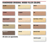 FamoWood 36141122 Original Wood Filler - 1/4 Pint, Mahogany FamoWood
