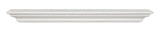 Pearl Mantels 618-60 Crestwood Mantel Shelf, 60-Inch, White Pearl Mantels