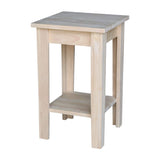 International Concepts Shaker Plant Stand, Unfinished IC International Concepts