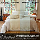 Simple&Opulence 100% Linen Duvet Cover Set 2pcs with Coconut Button Closure Natural French Washed Flax Solid Color Soft Breathable Farmhouse Bedding - Linen, Twin Size Simple&Opulence