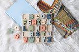 Pearhead Wooden Alphabet Puzzle, Easter Basket Stuffers Toddler Boys and Girls, Colorful ABC Letters, Interactive Learning Board Educational Toy, Baby and Toddler Ages 1+ Years Pearhead