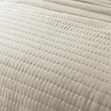ROARINGWILD Neutral Beige Queen Size Quilt Bedding Sets with 2 Pillow Shams, Full Lightweight Soft Bedspread Coverlet, Quilted Blanket Thin Comforter Bed Cover for All Season, 3 Pieces, 90x90 inches ROARINGWILD