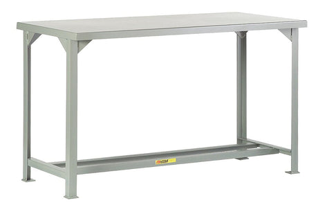 Little Giant WST1-3672-36 Welded Steel Workbench with Open Base, 4000 lb. Load Capacity, 36" Height x 72" Width x 36" Depth Little Giant