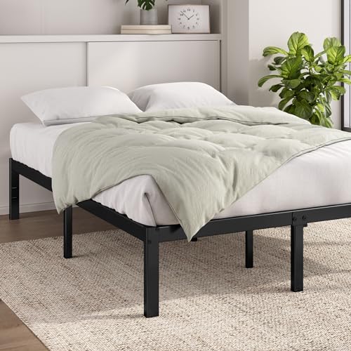 ZINUS 14 Inch Elias Metal Platform Bed Frame, Steel Support, No Box Spring Needed, Easy Assembly, King ZINUS