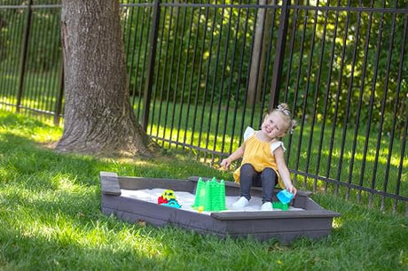 Jack & June Hexagonal Cedar Sand Box Playset Jack and June
