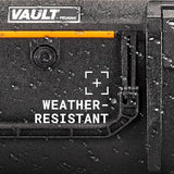 Pelican Vault V300-5 Pistol and 19 Magazine Pre-Cut Foam Gun Case (Black) Pelican