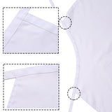 multifuns 12 pcs White Aprons Bulk Waterdrop Resistant for Women Men Kitchen Cooking Grilling Aprons with 2 Pockets (24x28 inch, White multifuns