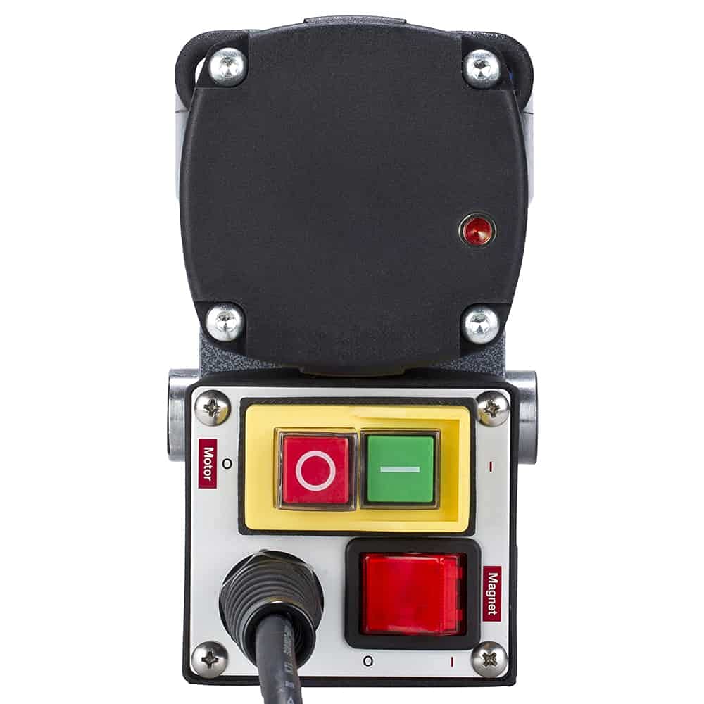 EUROBOOR Magnetic Drill Press - 9.5A Low Profile Drilling Machine with 1-7/16" Annular Cut Capacity & 1-Speed Gearbox - ECO.36+ EUROBOOR