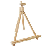 Conda 25" Folding Wooden Tabletop Easel, A-Frame Artist Desktop Painting Easel Stand, Holds Up to 23" Canvas, Portable Canvas Photo Picture Sign Holder conda
