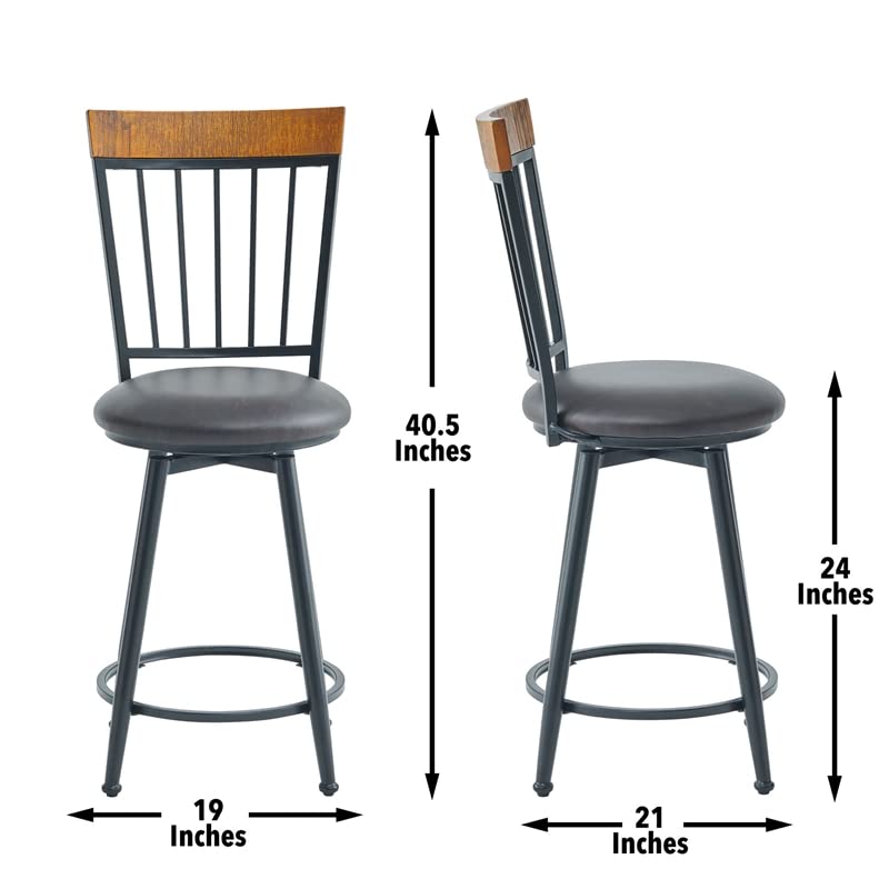 Steve Silver Tyler Chestnut Wood Finish 3-Piece Home Bar Steve Silver