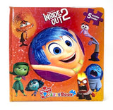 Disney Inside Out 2 My First Puzzle Book - Jigsaw Puzzles for kids, 10-page board book, 5 puzzles to enjoy Phidal