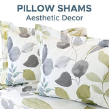 Essina Duvet Cover Set – 3 Pcs Queen Duvet Cover Set with 1 Queen Duvet Cover and 2 Pillow Shams – 620 Thread Count – Soft Cotton Duvet Cover Queen Size – Luxurious Cotton Comforter Cover – Watercolor Essina