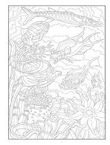 Creative Haven Sea Life Color by Number Coloring Book (Adult Coloring Books: Sea Life) Dover Publications