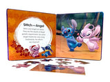 Disney Stitch My First Puzzle Book - Jigsaw Puzzles for kids, 10-page board book, 5 puzzles to enjoy Phidal