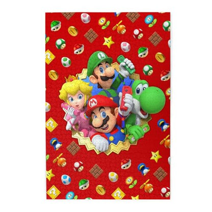 Cute Mario Diamond Art Kit Mario Bros. Puzzle for Adult Cartoon Puzzle Home Modern Decoration Wall Painting 120pcs