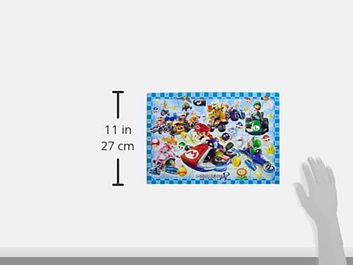 Otaku Apollo 85 Piece Picture Puzzle Mario Kart 8 26-625 ＆ 75 Piece Kids Puzzle Step 3 Super Mario Kart with a Post Card and Thank You Sticker Otaku