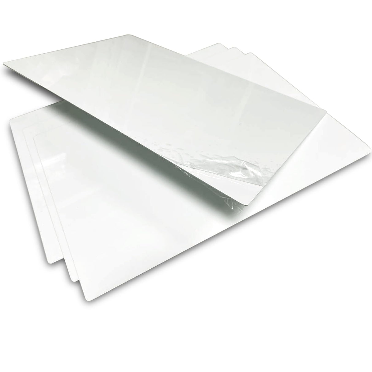 Lesencen Metal Photo Signs Sublimation Blanks 12X18X0.04 Inch Double Sides Printable Aluminum Wall Plaques Pack of 4PCS 30X45X1MM lesencen