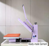 DOPERFE 16x24 Manual Heat Press Machine with Slide-Out Base Rotation Heat Press Shirt Printing Machine for T-Shirts, Pillows, Coasters (Purple, 16x24) DOPERFE