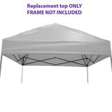 IMPACT CANOPY 021400001 Replacement Canopy Top, 94. 5" X 94. 5" (Pack of 1), Light Grey (Canopy Top Only) Impact Canopy