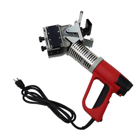 PreAsion 110V Edge Bander Woodworking Curve Straight Manual Edge Bander Small Portable Edge Banding Machine 2000W Woodworking Edge Banding Machine PreAsion