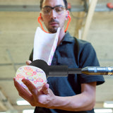 Sphere Rotary Burr,Carbon Steel Sphere Rotary File Rotary Grinding Head,Engraving Woodworking Hand Tool,Ball Gouge Angle Grinder Attachments,for Deburring Grinding Carving Polishing(40mm) iayokocc