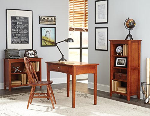 Alaterre Furniture Shaker Cottage Bookcase with 2 Shelves, Cherry Alaterre Furniture