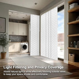CHICOLOGY Sliding Door Blinds, Blinds for Sliding Glass Doors, Sliding Glass Door Blinds, Vertical Blinds for Patio Doors, Room Divider, Hexagon, W:46-86 x H: 0-96 inch CHICOLOGY