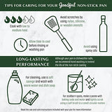 Goodful Ceramic Nonstick Pots and Pans Set, Premium Ceramic Coating Made without PFOA, PTFE or PFAS, Dishwasher Safe, 12-Piece, Turquoise Goodful