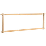 32.8 x 12 Inches Frames for Cross Stitch, Embroidery Scroll Wood Needlework Frame, Needlepoint Scroll Frame, Quilting Hoop Stand, Stitching Needlepoint Holder Tool Wooden Sewing Frame Tideme