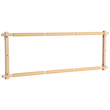 32.8 x 12 Inches Frames for Cross Stitch, Embroidery Scroll Wood Needlework Frame, Needlepoint Scroll Frame, Quilting Hoop Stand, Stitching Needlepoint Holder Tool Wooden Sewing Frame Tideme