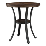 Powell Furniture Franklin Pub Table, Multicolor 36" x 36" x 40" Powell