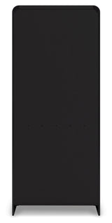 Signature Design by Ashley Rowanbeck Modern Freestanding 5-Tier 72" Bookcase with 3 Adjustable Shelves, Black Signature Design by Ashley