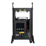 4T Hydraulic Heat Press Machine with Dual Heating Plates 4x4 Inches and Precise Digital Temperature Control LCD Screen for Homeuse Portable Manual Heat Pressing Machine YFTOHI