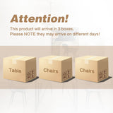 UELKS Dining Table Set for 8，9 Piece Dining Table Set，71'' Kitchen Table and Suede Nap Fabic Chairs Set of 8，for Kitchen Dining Room UELKS