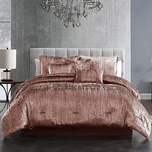 Riverbrook Home Turin Comforter Set, Queen, White, 7-Piece Set Riverbrook Home