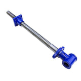 Yost Vises Y18SS Vise Screw | 18 Inch DIY Vise Tool | Solid Steel Main Screw with a Cast Iron Body Construction, Blue Metallic Yost Tools
