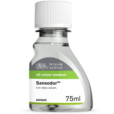 Winsor & Newton Sansodor Low Odor Solvent, 75ml (2.5oz) Bottle Winsor & Newton