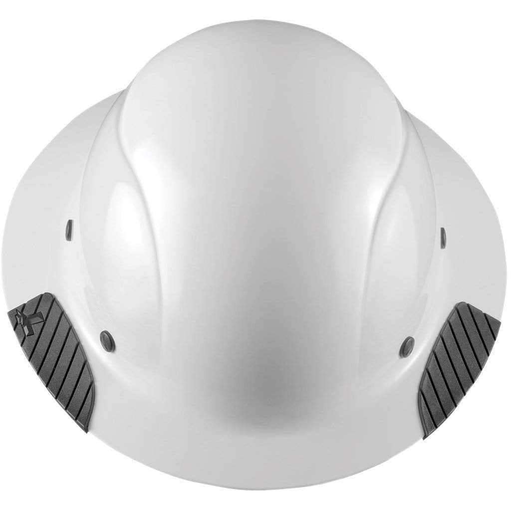 Lift Safety HDF-15WG DAX Hard Hat, White Full Rim, Class G - WoodArtSupply