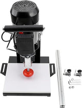 Portable Hinge Boring Machine, Woodworking Cabinet Door Hinge Drilling Hole Puncher Equipment, Drill Model: 48-6mm, Depth 0-40mm, 2880rmp/min(220v) HEQIM
