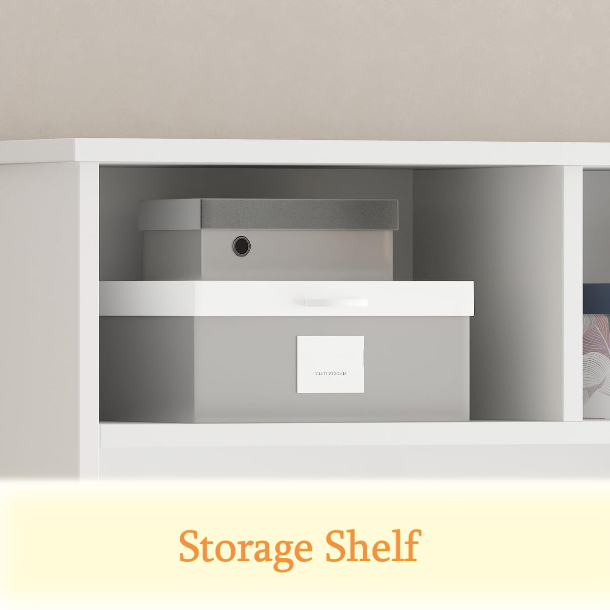 WOODTIME Extra Large Hall Tree with Bench and Shoe Storage, Multi-Purpose Entryway Bench with Coat Rack, Adjustable Shelves, 6 Double Hooks and 21 Open Compartments, White WOODTIME