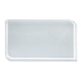 YGFRSTO Crystal Sublimation Blanks Sublimation Glass for Custom Picture Photo Frame, Award Plaque, Crystal Tabletop Decor, in-Loving Memory Sublimatin Printing Products (Rectangle) YGFRSTO