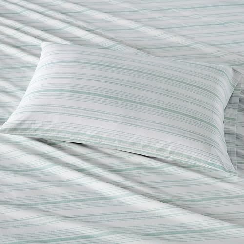 Comfort Spaces 100% Cotton Sheet Set Breathable, Lightweight, Soft with 12" Elastic Pocket Fits up to 14" Mattress, All Season Cozy Bedding, Matching Pillow Case, Twin Good Vibes 3 Piece Comfort Spaces