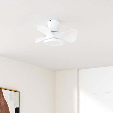 ocioc Quiet Ceiling Fan with LED Light 22 inch Large Air Volume Remote Control for Kitchen Bedroom Dining Room Patio ocioc