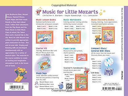 Music for Little Mozarts Music Workbook, Bk 4: Coloring and Ear Training Activities to Bring Out the Music in Every Young Child (Music for Little Mozarts, Bk 4)