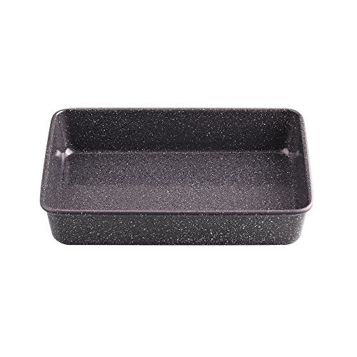 Cook N Home Nonstick Bakeware Set 6-Piece Heavy Gauge, Cake/Cookie/Muffin/Loaf, Baking Pans Set, Black Cook N Home