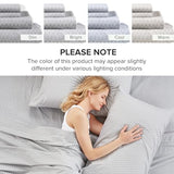 Comfort Spaces 100% Cotton Sheet Set Breathable, Lightweight, Soft with 12" Elastic Pocket Fits up to 14" Mattress, All Season Cozy Bedding, Matching Pillow Case, Twin Diamond Taupe 3 Piece Comfort Spaces